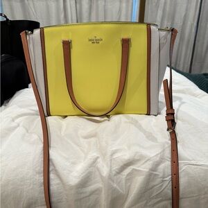 Kate Spade Large Leather Tote- Convertible to Crossbody